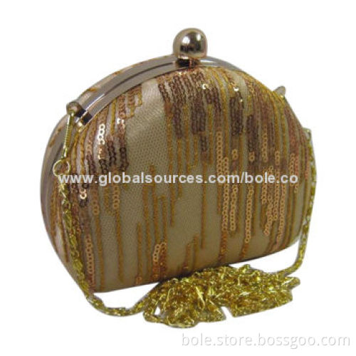 Evening Bag for Lady, Can be Customized by Clients' Design